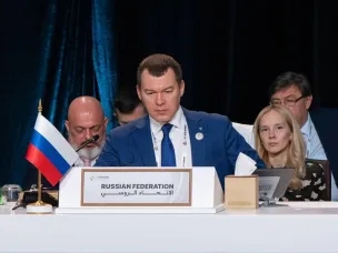Министр спорта РФ Михаил Дегтярев выступил на саммите в Катаре с предложением укрепить спортивное сотрудничество 